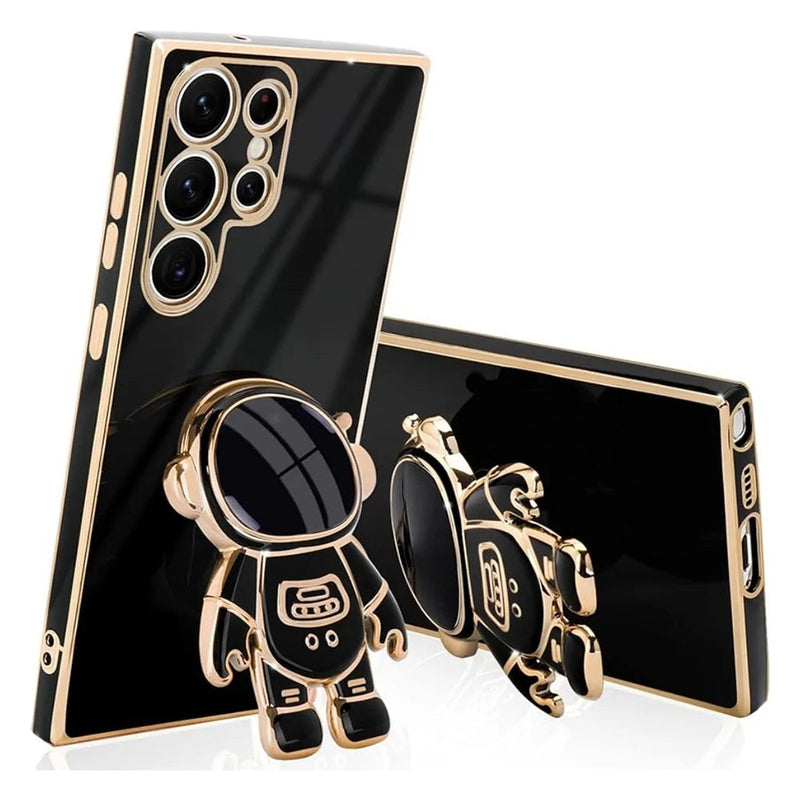 Plated Astronaut Stand Samsung Case-Exoticase-Exoticase