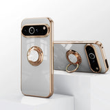 Plated Google Pixel Case-Exoticase-For Google Pixel 9 Pro XL-White-Exoticase