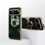 Plated Google Pixel Case-Exoticase-For Google Pixel 9 Pro XL-Dark Green-Exoticase