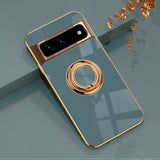 Plated Google Pixel Case - Exoticase - For Google Pixel 8 Pro / Gray