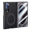 Plated Samsung Fold Case with Ring and Front Glass-Exoticase-Black-Z Fold 8 (Wide)-Exoticase