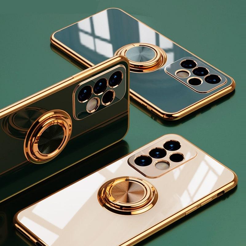 Plated Samsung Galaxy Case With Ring Holder-Exoticase-