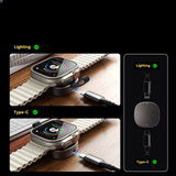 Portable Magnetic Wireless Charger for Apple Watch-Exoticase-Gunmetal grey-CN-Exoticase
