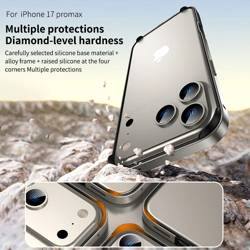 Premium Aluminum Alloy Bumper Frame for iPhones-Exoticase-Exoticase