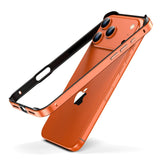Premium Aluminum Alloy Bumper Frame for iPhones-Exoticase-For iPhone 17 Pro Max-Cosmic Orange-Exoticase