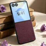 Premium Cloth-like Anti Scratch Samsung Z Flip Case-Exoticase-Red-for Z Flip 8-Exoticase