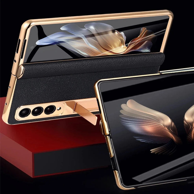 Premium Grade Pure Leather Samsung Galaxy Z Fold Case-Exoticase-Exoticase