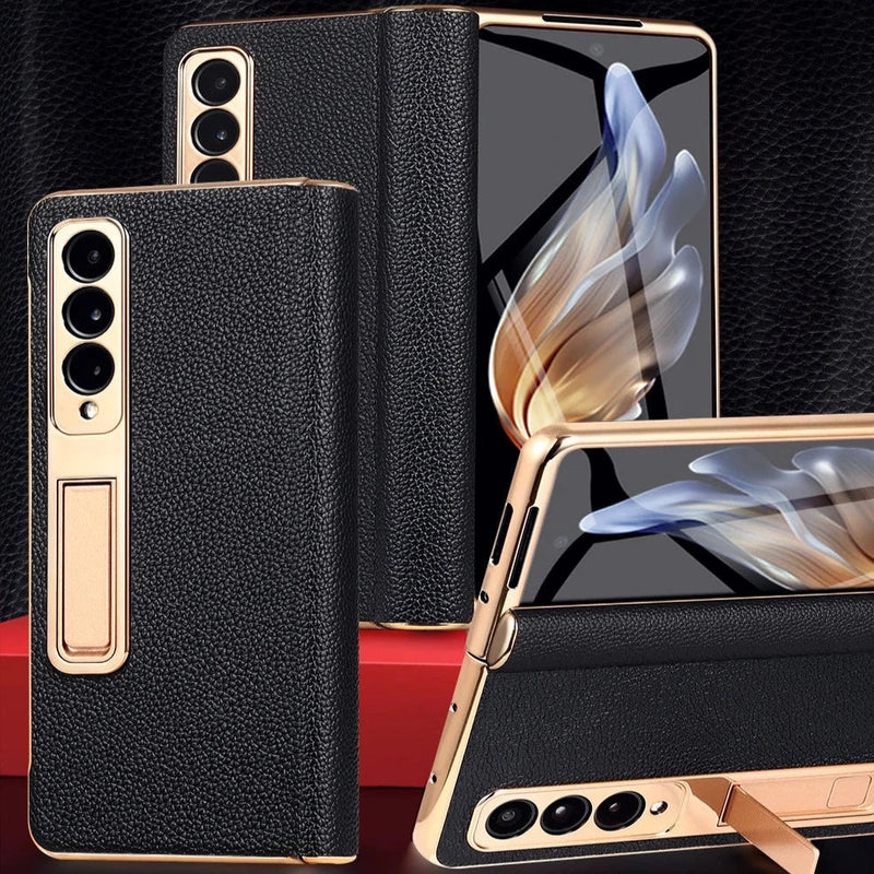 Premium Grade Pure Leather Samsung Galaxy Z Fold Case-Exoticase-Exoticase
