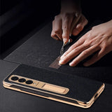 Premium Grade Pure Leather Samsung Galaxy Z Fold Case-Exoticase-Exoticase
