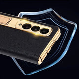 Premium Grade Pure Leather Samsung Galaxy Z Fold Case-Exoticase-Exoticase