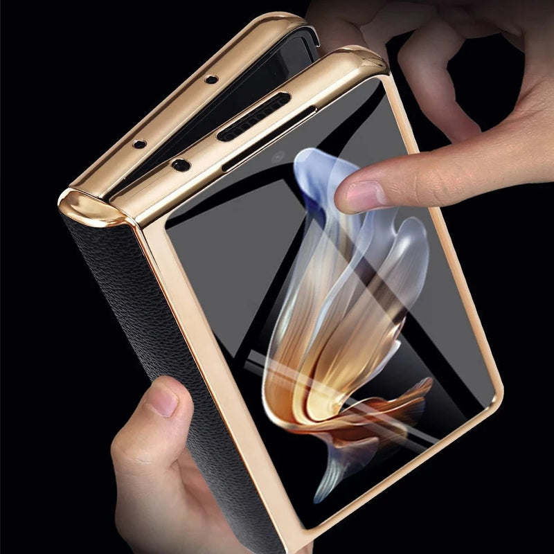 Premium Grade Pure Leather Samsung Galaxy Z Fold Case-Exoticase-Exoticase