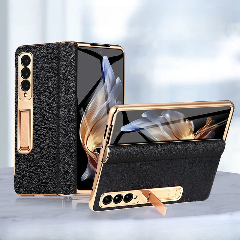 Premium Grade Pure Leather Samsung Galaxy Z Fold Case-Exoticase-Exoticase