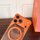 Premium Grain Wood Alloy Metal iPhone Case with Ring-Exoticase-Exoticase