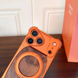 Premium Grain Wood Alloy Metal iPhone Case with Ring-Exoticase-Exoticase