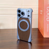 Premium Grain Wood Alloy Metal iPhone Case with Ring-Exoticase-iPhone 18 Pro Max-Blue 2-Exoticase