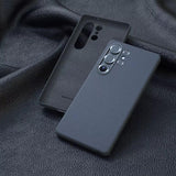 Premium Leather Case For Samsung Phones-Exoticase-For Samsung S25 Ultra-Dark Gray-Exoticase