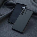Premium Leather Case For Samsung Phones-Exoticase-For Samsung S24 Ultra-Black-Exoticase