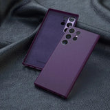 Premium Leather Case For Samsung Phones-Exoticase-For Samsung S24 Ultra-Purple-Exoticase