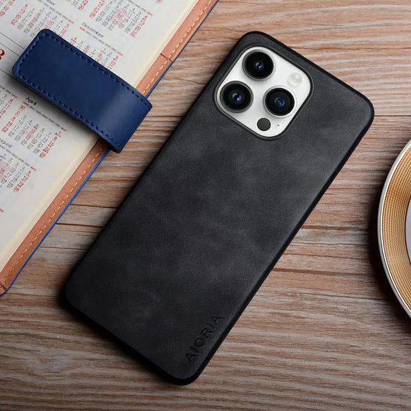 Premium Silky Smooth iPhone Case-Exoticase-For iPhone 16 Pro Max-Black-Exoticase