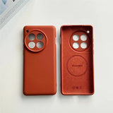 Premium Soft Silicone MagSafe Compatible OnePlus Case-Exoticase-For OnePlus 13-Brick Red-Exoticase