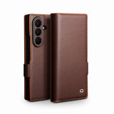 Premium Genuine Cowhide Leather Fold 8 Wallet Case