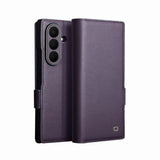 Premium Genuine Cowhide Leather Fold 8 Wallet Case