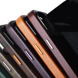 Protective Magnetic Pleather Metal Camera iPhone Case-Exoticase-Exoticase