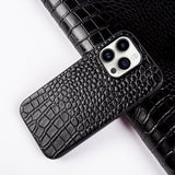 Real Dual Leather Apple iPhone Case-Exoticase-