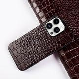 Real Dual Leather Apple iPhone Case-Exoticase-