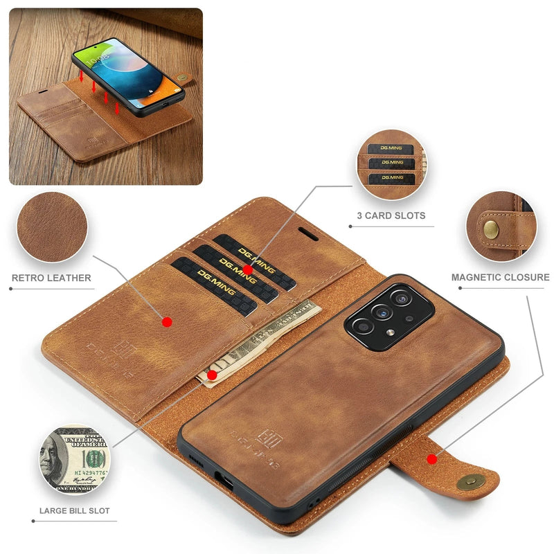 Removable Flip Wallet Samsung Case-Exoticase-