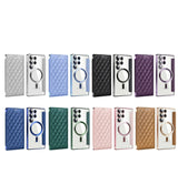 Rhombus Lattice Samsung Wallet Case-Exoticase-Exoticase