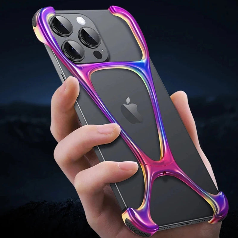 Rimless Bare Metal Frame For iPhone-Exoticase-Exoticase