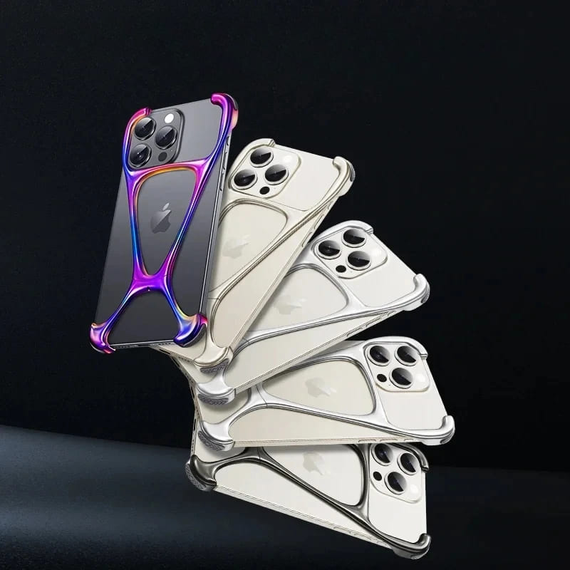 Rimless Bare Metal Frame For iPhone-Exoticase-Exoticase