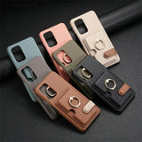 RingLoop Clasp PU Leather Samsung Wallet Case-Exoticase-Exoticase