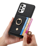 RingLoop Clasp PU Leather Samsung Wallet Case-Exoticase-Exoticase
