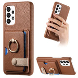 RingLoop Clasp PU Leather Samsung Wallet Case-Exoticase-Exoticase