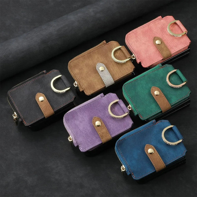 RingLoop Clasp Zipper Motorola Razr Wallet Case-Exoticase-Exoticase