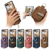 RingLoop Clasp Zipper Motorola Razr Wallet Case-Exoticase-Exoticase