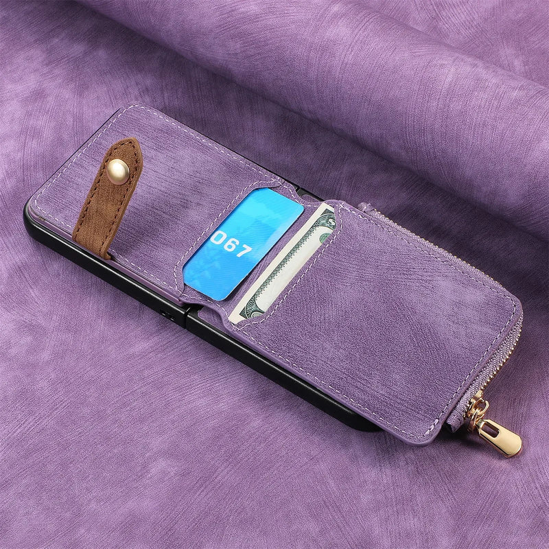 RingLoop Clasp Zipper Motorola Razr Wallet Case-Exoticase-Exoticase