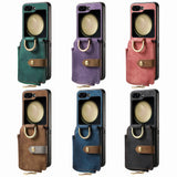 RingLoop Clasp Zipper Samsung Z Flip Case-Exoticase-Exoticase