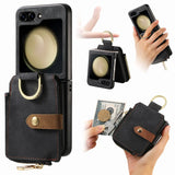RingLoop Clasp Zipper Samsung Z Flip Case-Exoticase-Exoticase