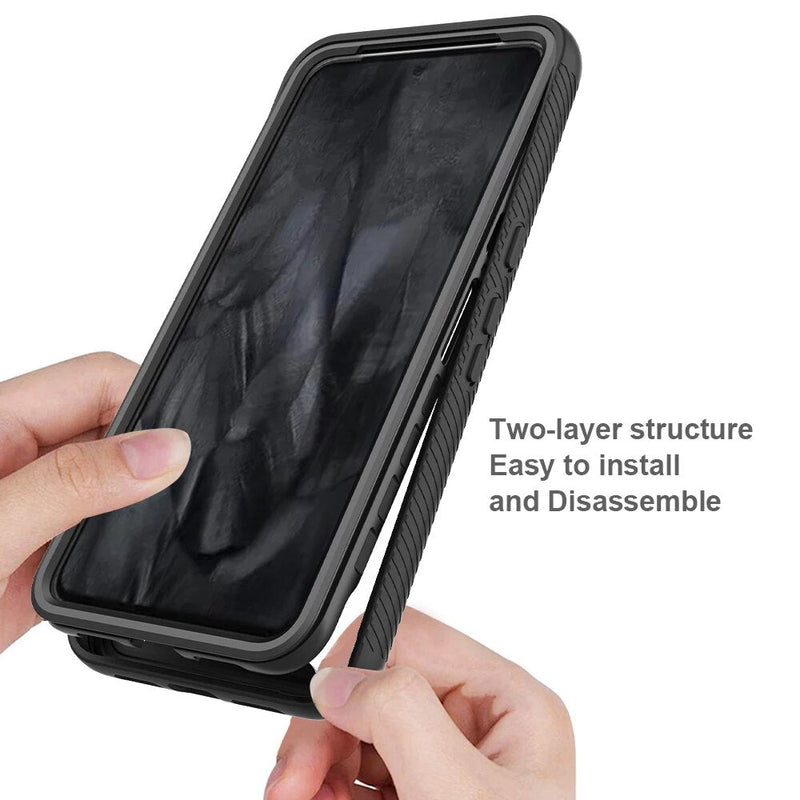 Rugged Armor Shockproof Two Layer Google Pixel Bumper Case-Exoticase-