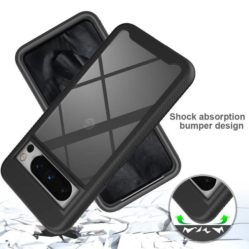 Rugged Armor Shockproof Two Layer Google Pixel Bumper Case-Exoticase-