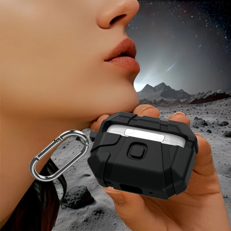 Rugged Shockproof AirPods Case with Carabiner Clip-Exoticase-Exoticase