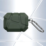 Rugged Shockproof AirPods Case with Carabiner Clip-Exoticase-Green-For AirPods Pro 3-Exoticase
