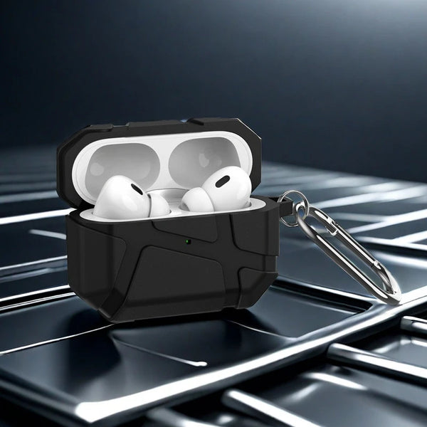 Rugged Shockproof AirPods Case with Carabiner Clip-Exoticase-Exoticase