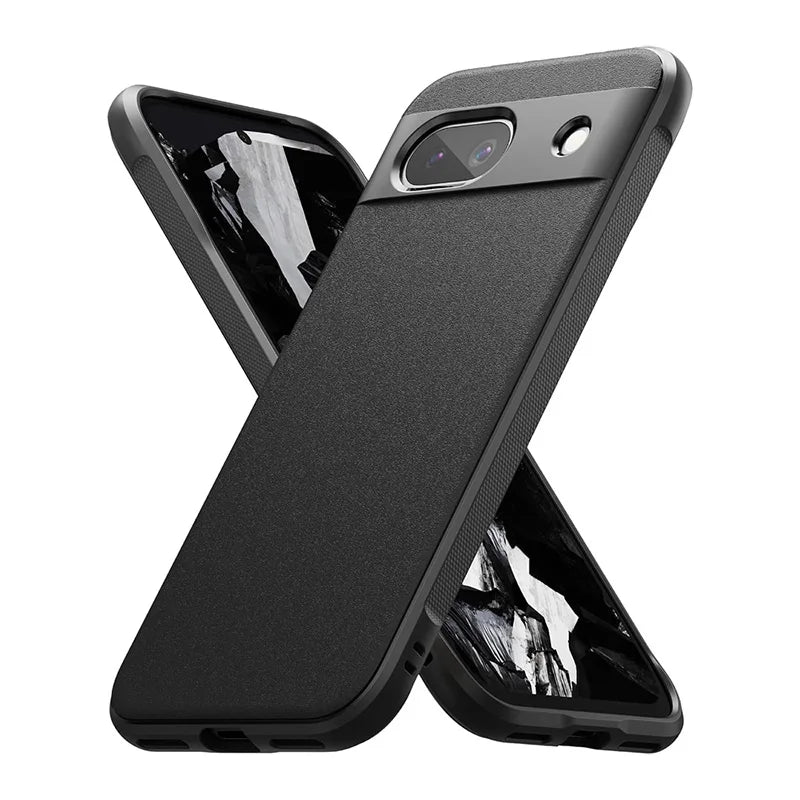 Rugged Shockproof Non-Slip Google Pixel Case-Exoticase-For Pixel 8A-Black-Exoticase
