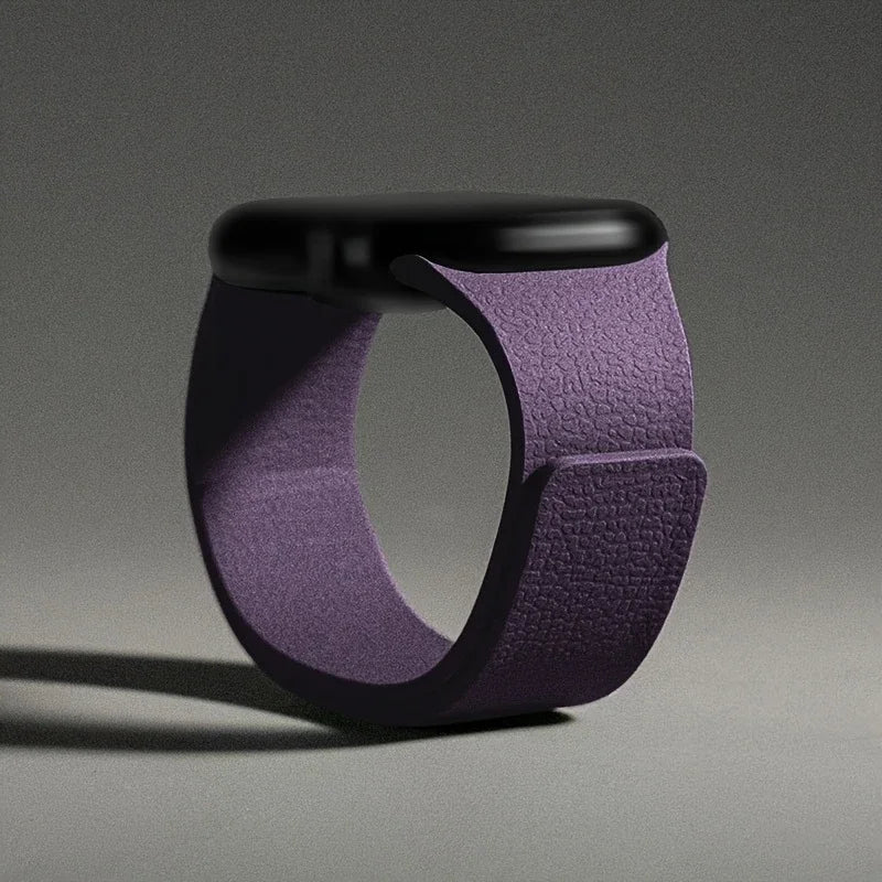 Rugged Textured Silicone Magnetic Apple Watch Strap-Exoticase-Exoticase