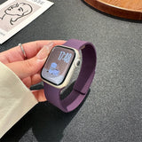 Rugged Textured Silicone Magnetic Apple Watch Strap-Exoticase-Exoticase