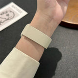 Rugged Textured Silicone Magnetic Apple Watch Strap-Exoticase-Exoticase
